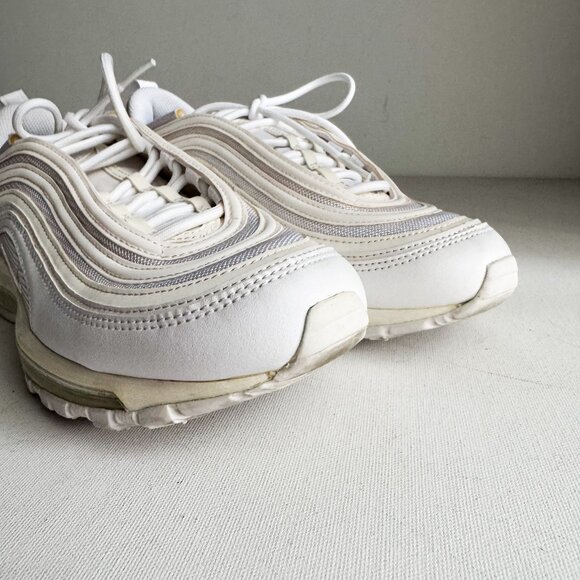 Nike AirMax 97 Running Shoes Sneakers In White 9.5 - Picture 5 of 6